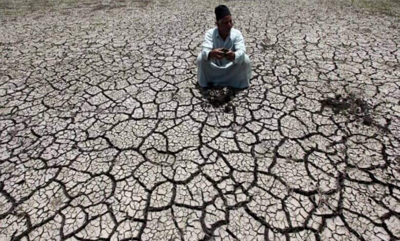 Destruction caused by climate change