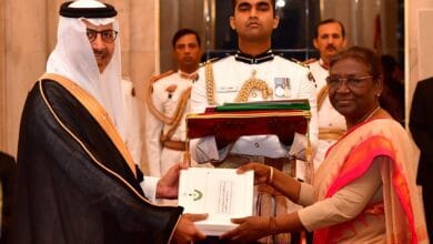 Envoys of 5 countries including Saudi present credentials to President Murmu