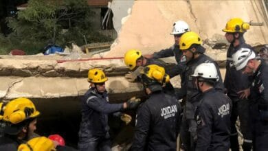 Jordan: At least 8 dead in collapsed building, 5-month old baby rescued