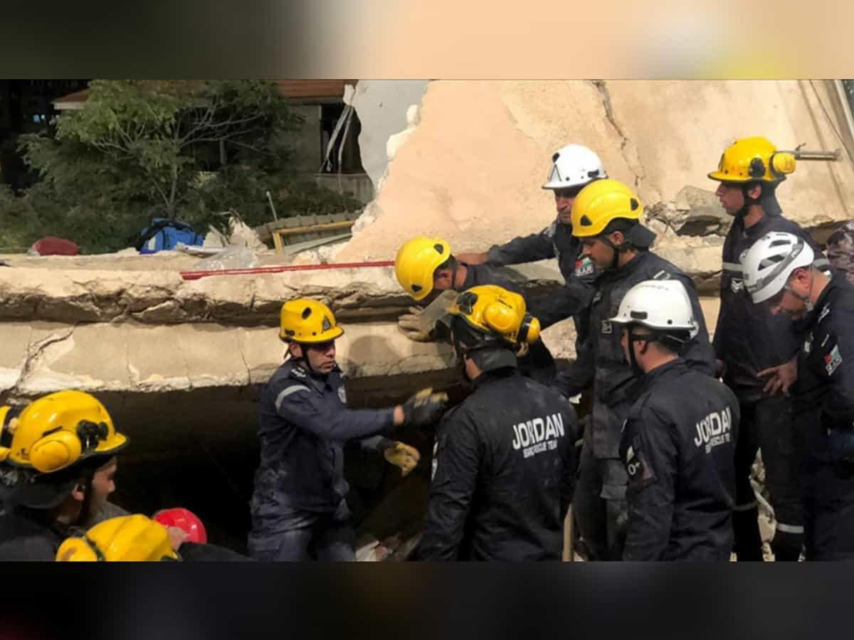 Jordan: At least 8 dead in collapsed building, 5-month old baby rescued