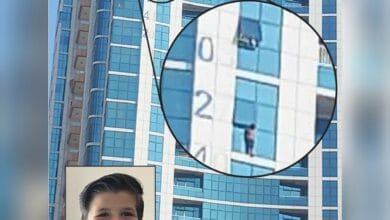UAE: Watchman, resident saves 5-year-old boy hanging from 13th floor window, honoured