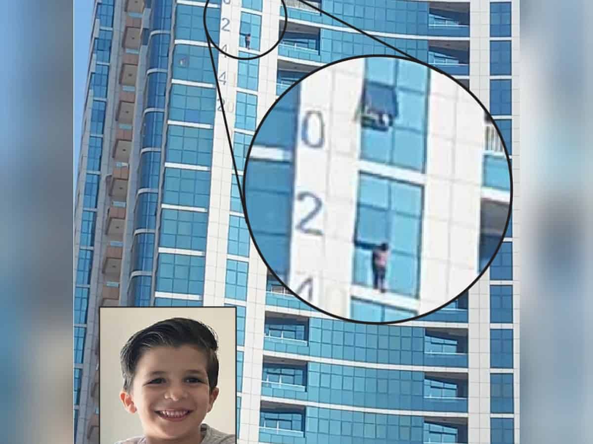 UAE: Watchman, resident saves 5-year-old boy hanging from 13th floor window, honoured