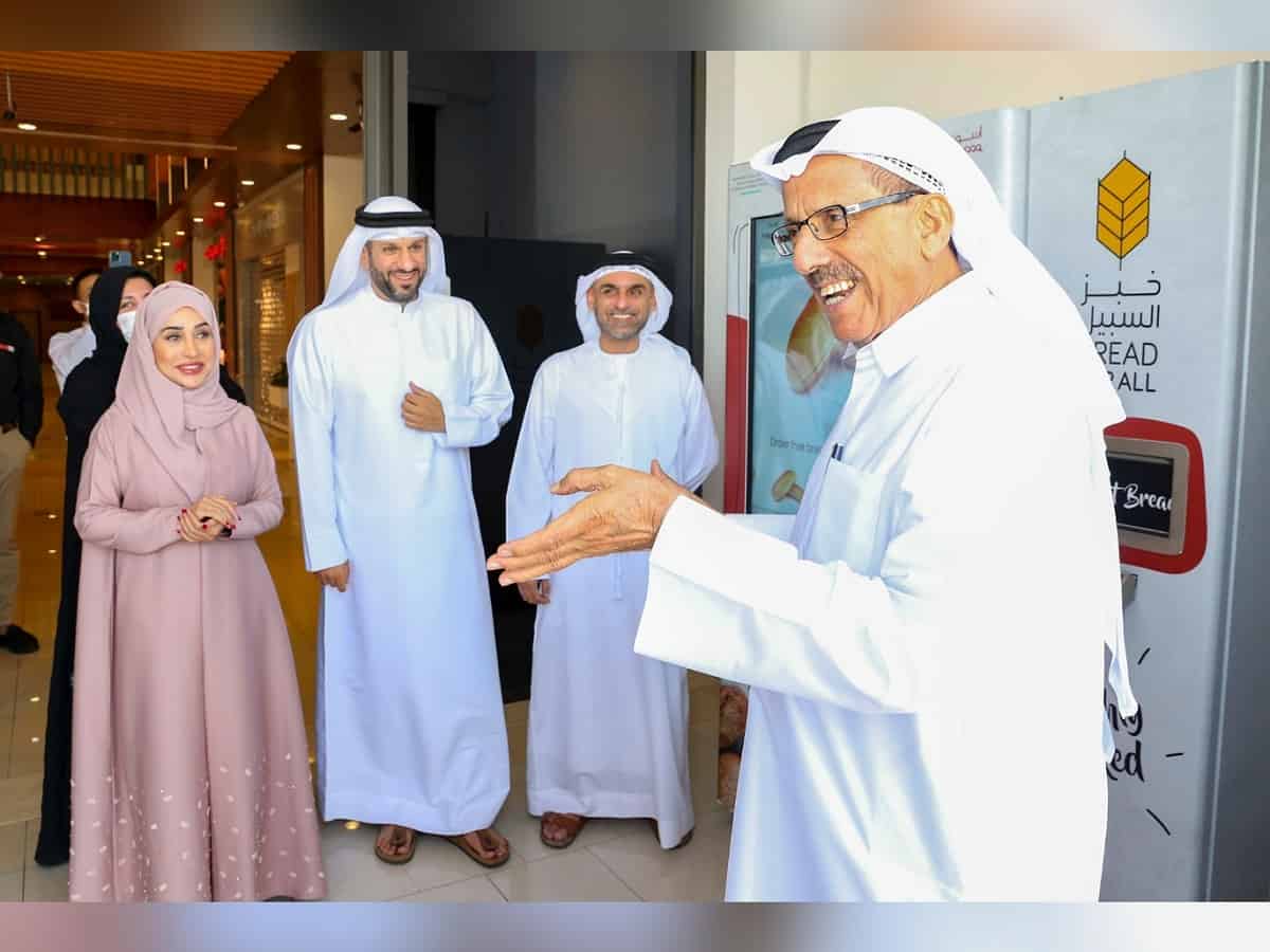 UAE bizman Khalaf Al Habtoor donates vending machines for free bread for all initiative