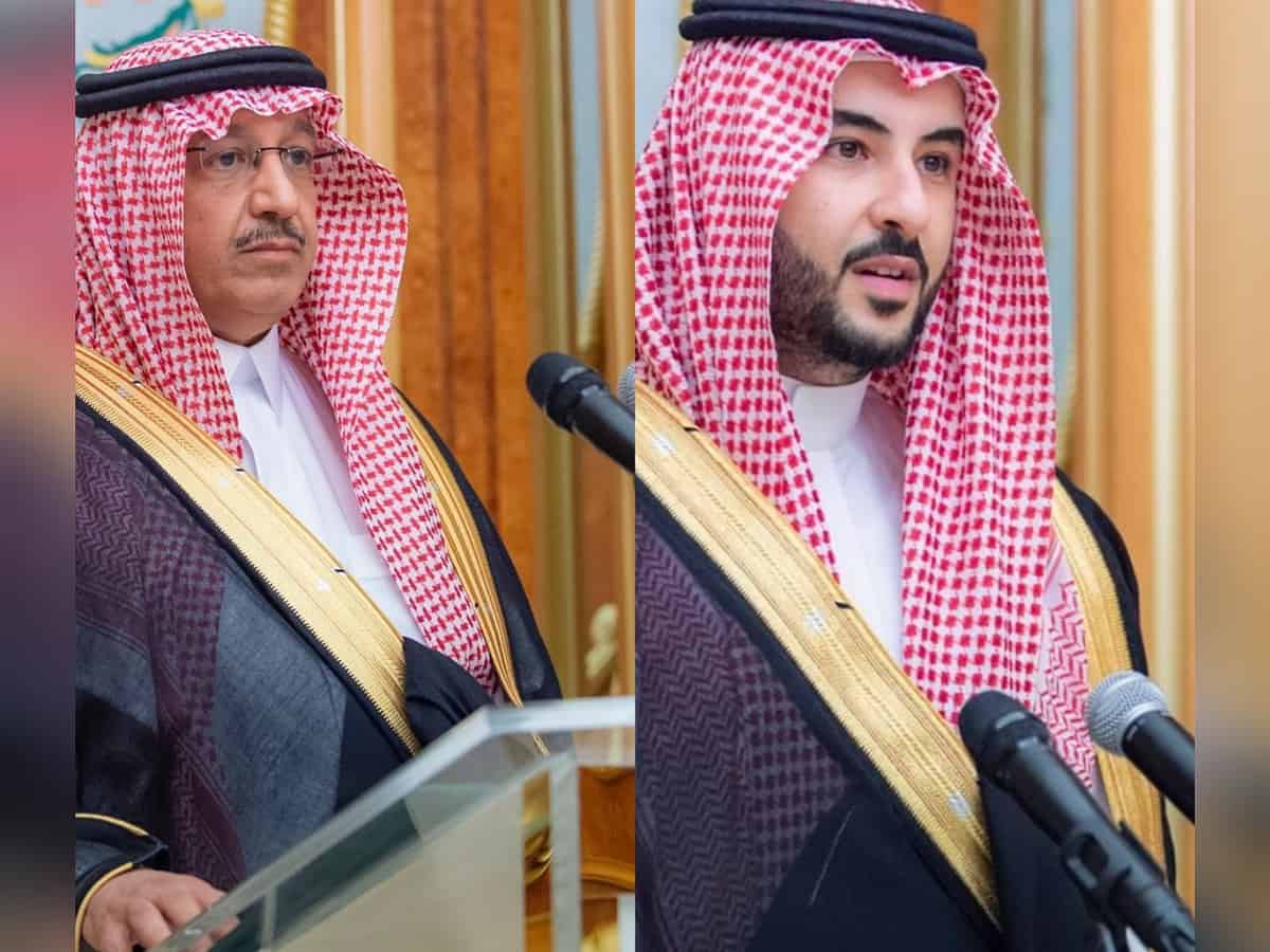 Newly appointed Saudi defense minister, education minister take oath