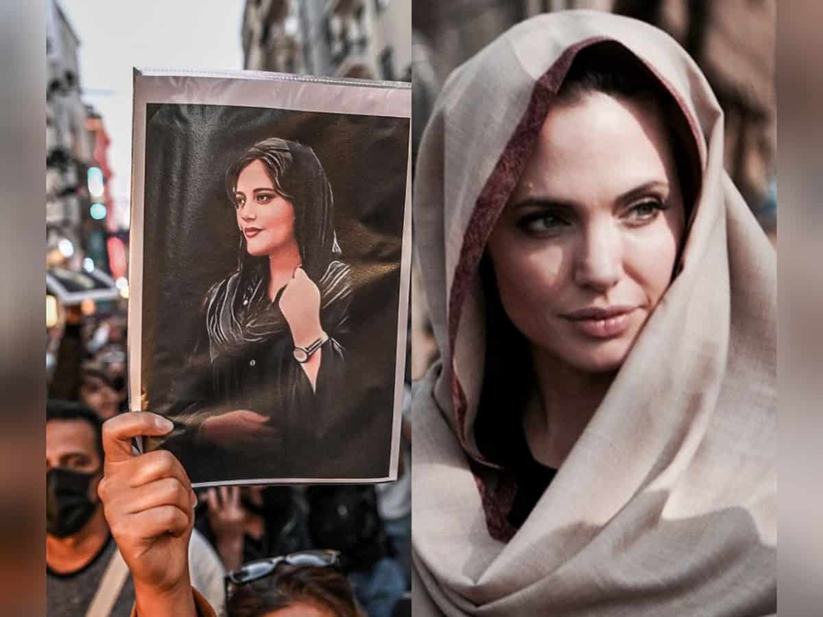 Angelina Jolie: All respect to the brave Iranian women