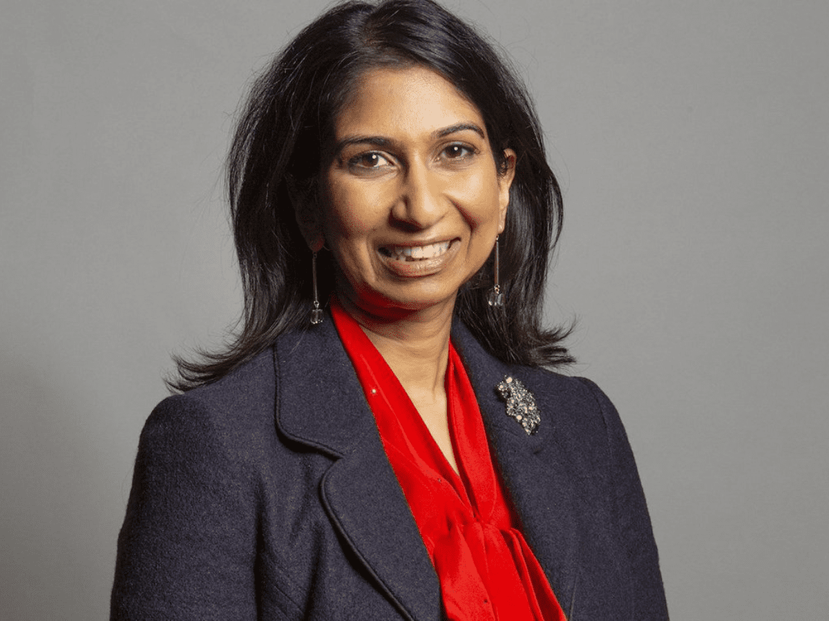 Indian-origin home minister Suella Braverman