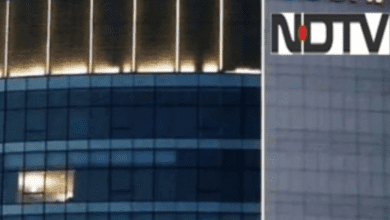 NDTV scrip hits upper limit after change of guard at promoter company