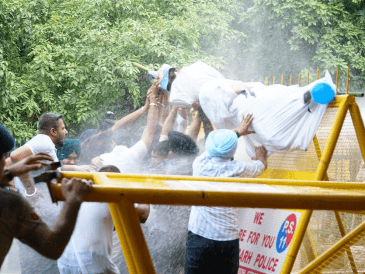 NSUI Punjab workers