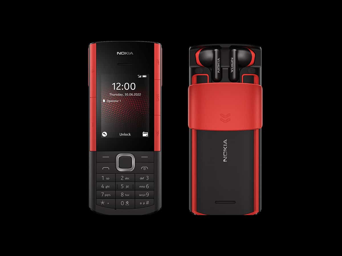 Nokia unveils feature phone with in-built wireless earbuds in India