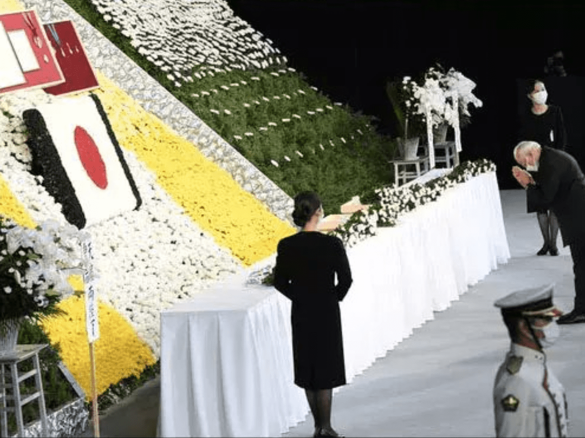 PM Modi attends Shinzo Abe's funeral