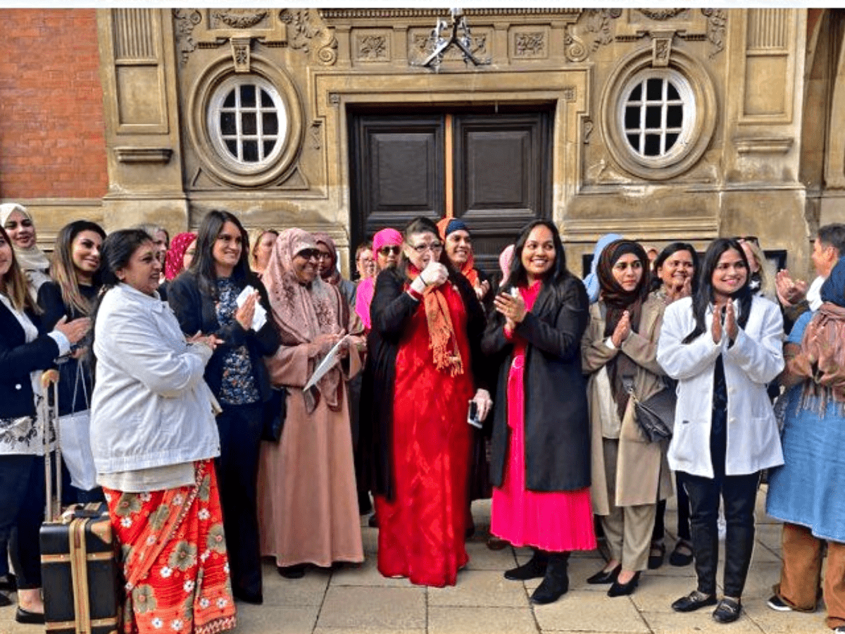 South Asian origin women unite against senseless violence' in Leicester