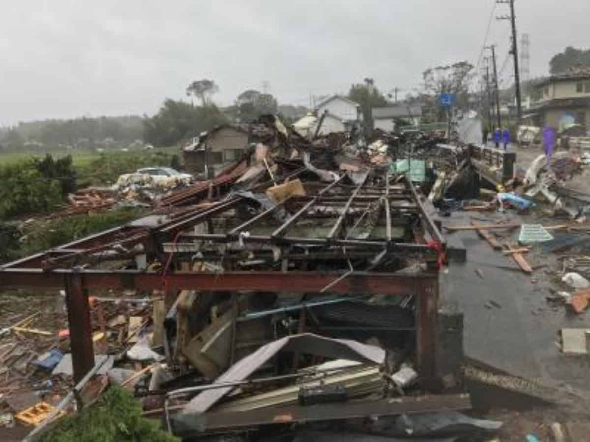 Typhoon Hinnamnor re-approaches Japan's Okinawa