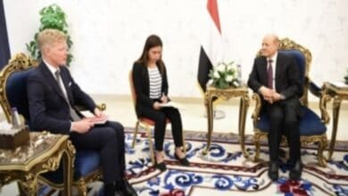 Yemeni leader, UN chief discuss peace efforts in war- torn country