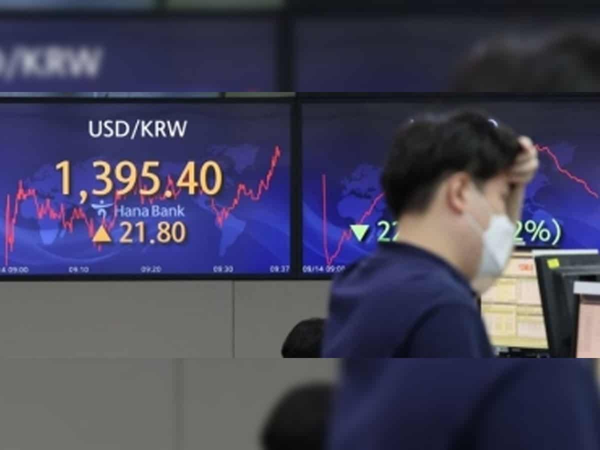 South Korean won dips to over 13-years low
