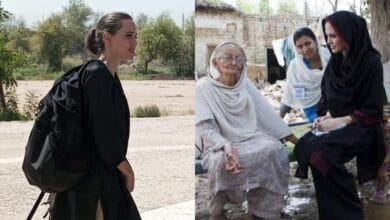 Angelina Jolie visits Pakistan to support people affected by floods
