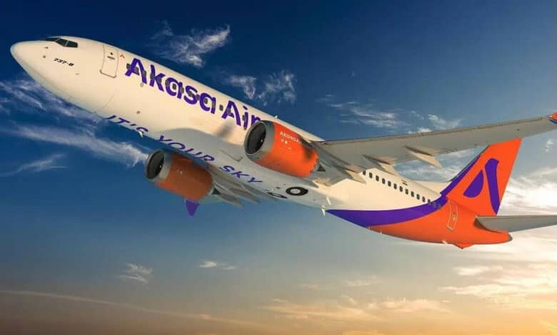 Akasa Air operates its maiden flight from Pune