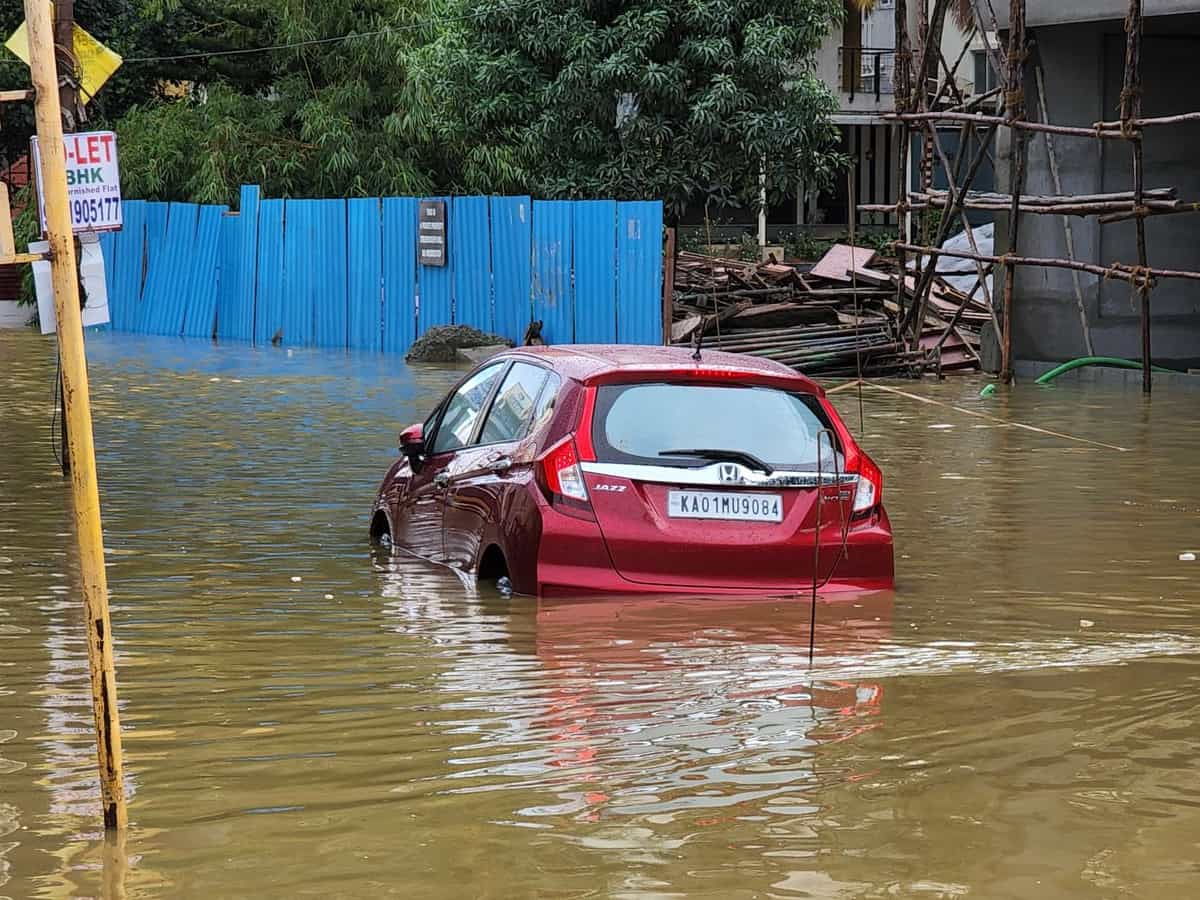 Rain havoc in Bengaluru: Overnight spell brings IT hub to its knees