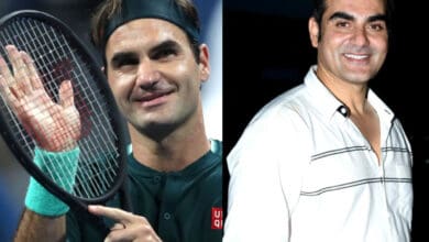 Oops, Hansal! That's not Roger Federer, that's Arbaaz!