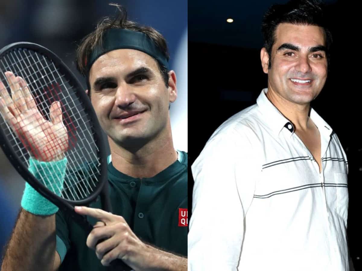 Oops, Hansal! That's not Roger Federer, that's Arbaaz!