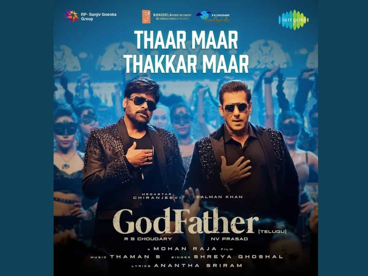 Chiranjeevi, Salman ace dance moves in first 'Godfather' song