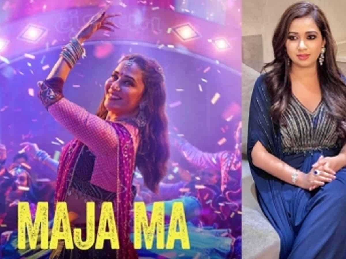 Shreya Ghoshal: 'Boom Padi' is special as it's Madhuri's first-ever garba dance number