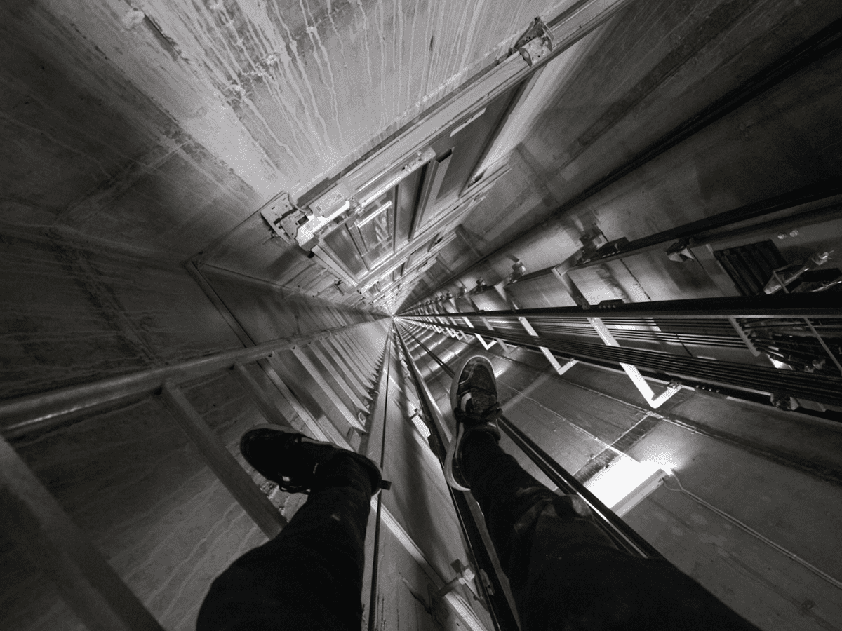elevator shaft