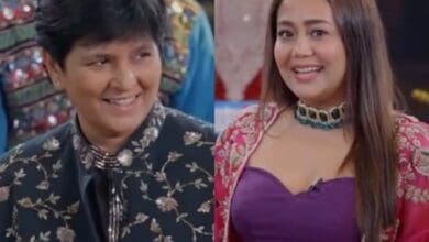 Neha Kakkar welcomes Falguni Pathak on 'Indian Idol' amidst 'O Sajna' controversy