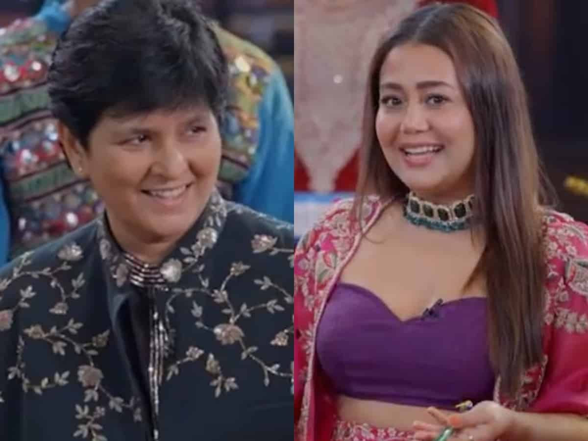 Neha Kakkar welcomes Falguni Pathak on 'Indian Idol' amidst 'O Sajna' controversy