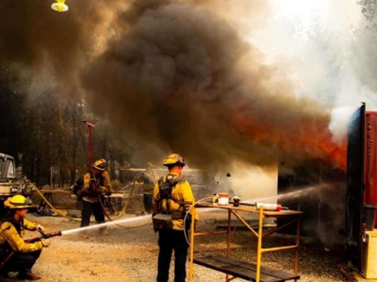 Massive wildfire explodes to become largest in California this year
