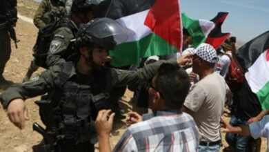 Dozens of Palestinians injured in clashes with Israeli soldiers in West Bank