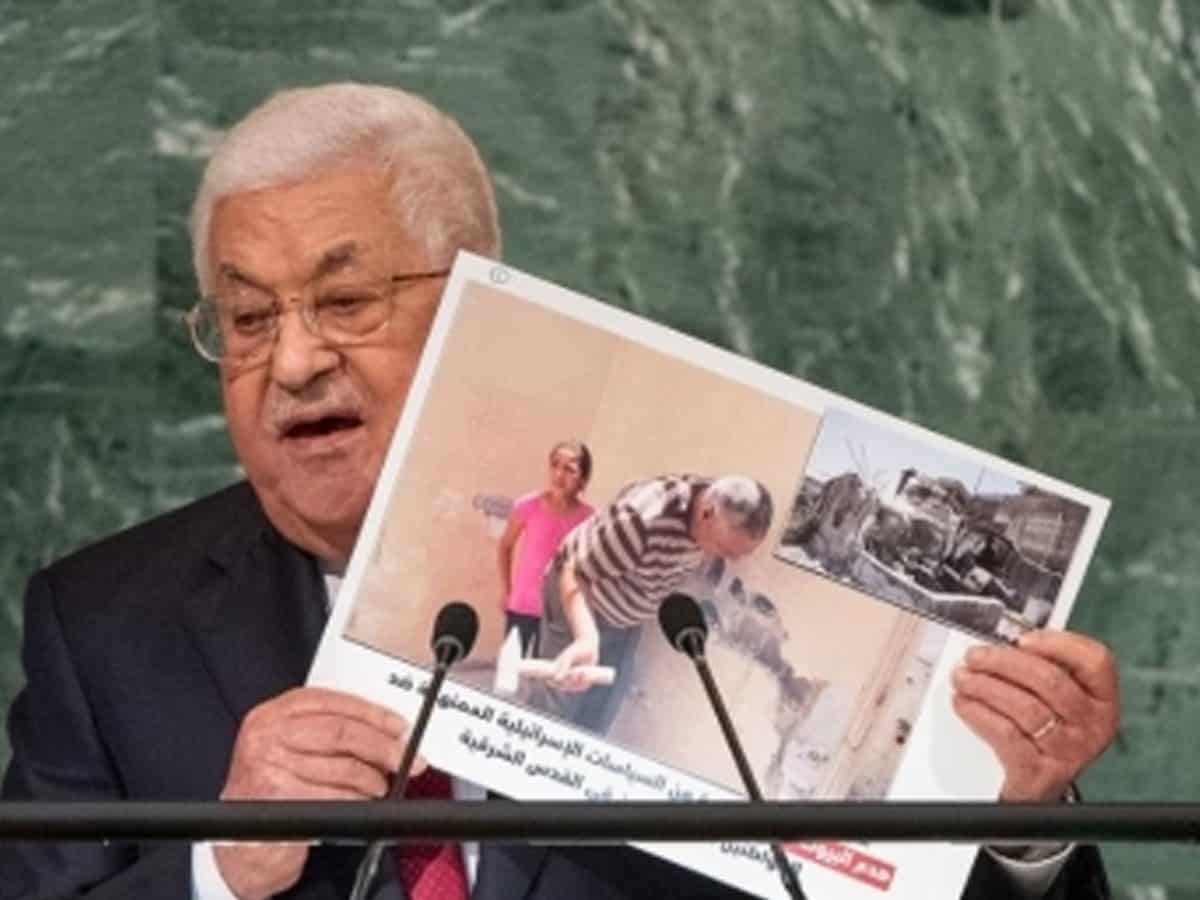 Israel no longer partner of Palestine in peace process: Abbas