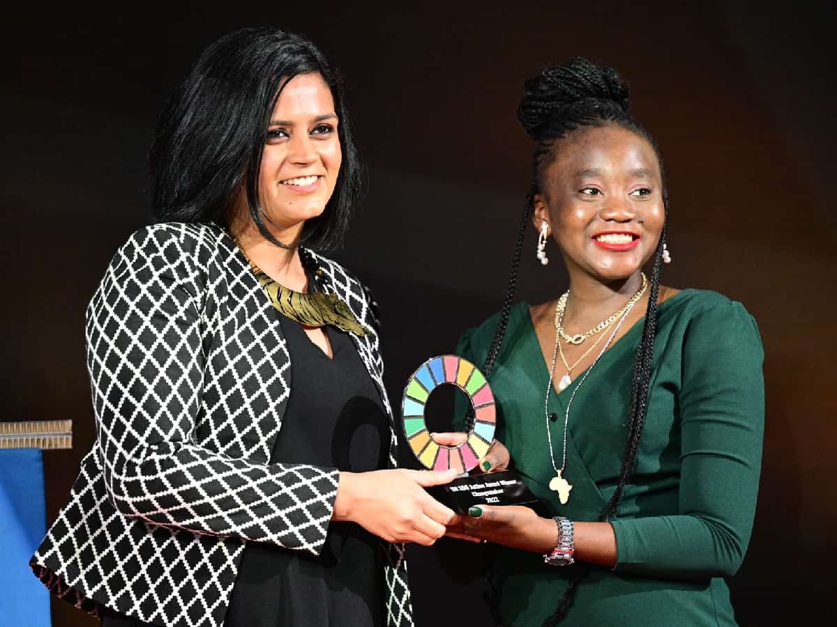 Women's rights activist from India wins 'Changemaker' award at UN SDG Action Awards