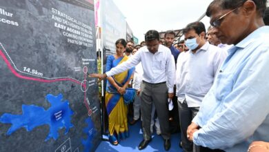 Hyderabad: KTR lays foundation for solar-roofed cycling track