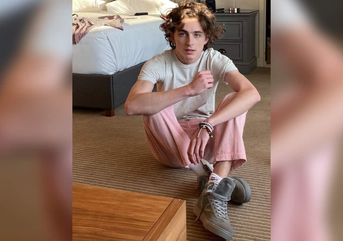 Timothee Chalamet says it's tough to be alive in the age of social media