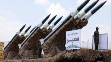 Yemen's Houthi militia displays 'home-made long-range' missiles