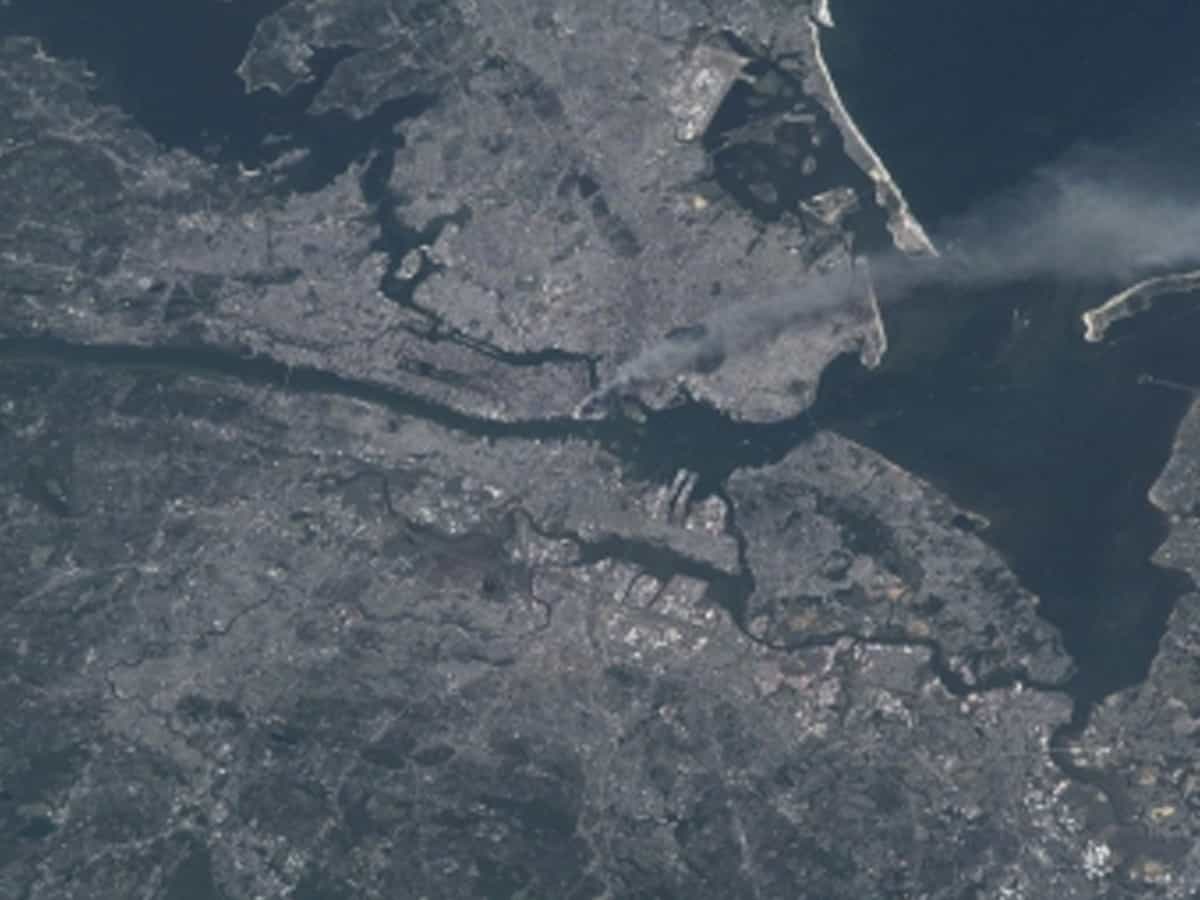 NASA remembers 9/11 attacks in iconic images taken from ISS