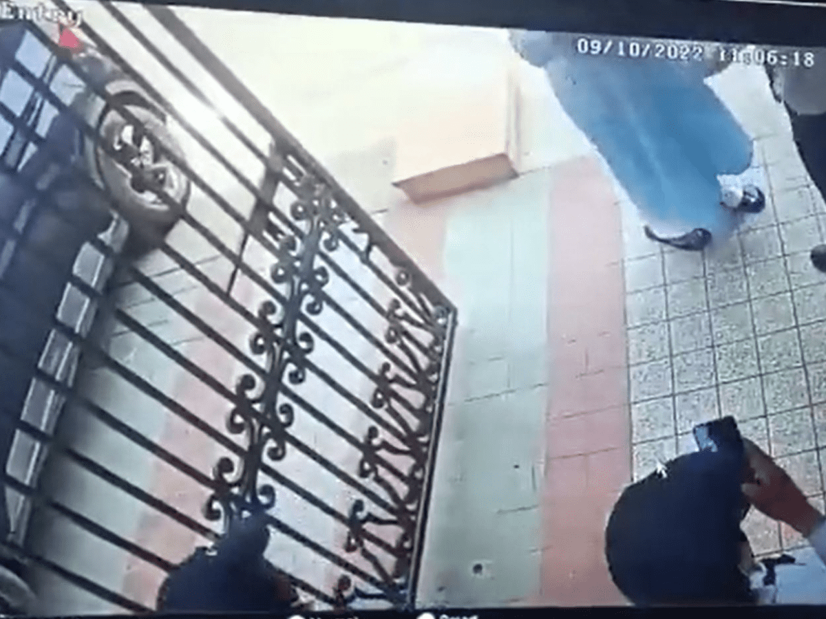 Woman slaps society guard in Noida, video goes viral