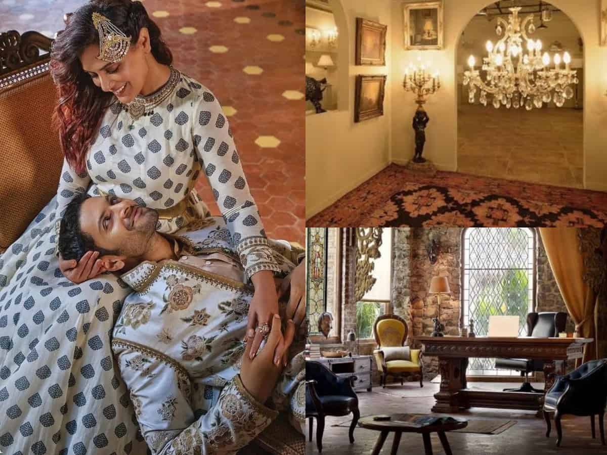 Inside Richa, Ali's exotic wedding venue, it's a 176-year-old mill