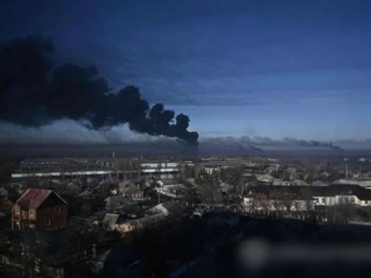 Drone attacks hit Kiev, eastern Ukraine