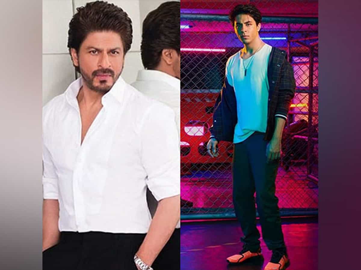 SRK praises Aryan Khan's new ad shoot with his own throwback picture