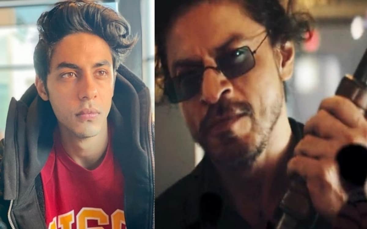 SRK hilariously asks son Aryan 'is that grey T-shirt mine?' in photoshoot pic