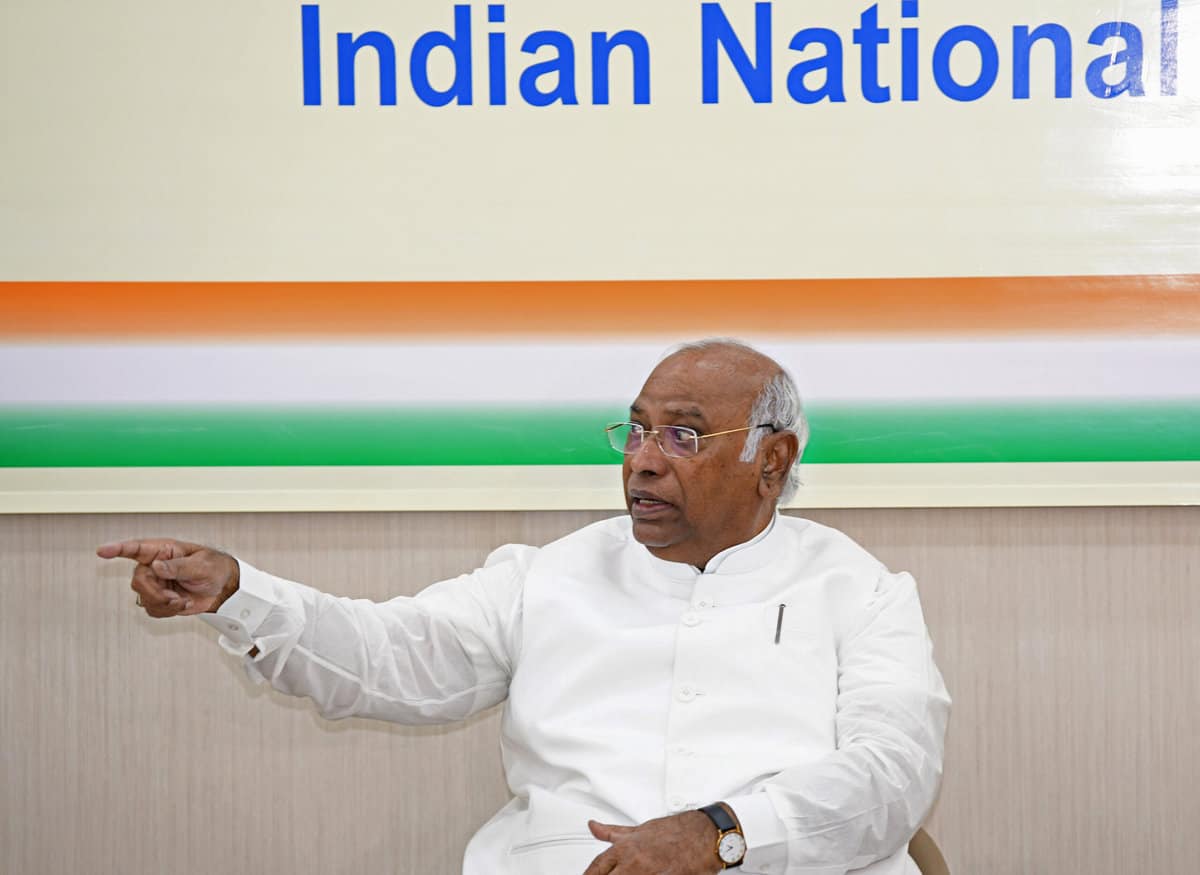 Kharge attacks BJP, says Congress saved Constitution for 70 years