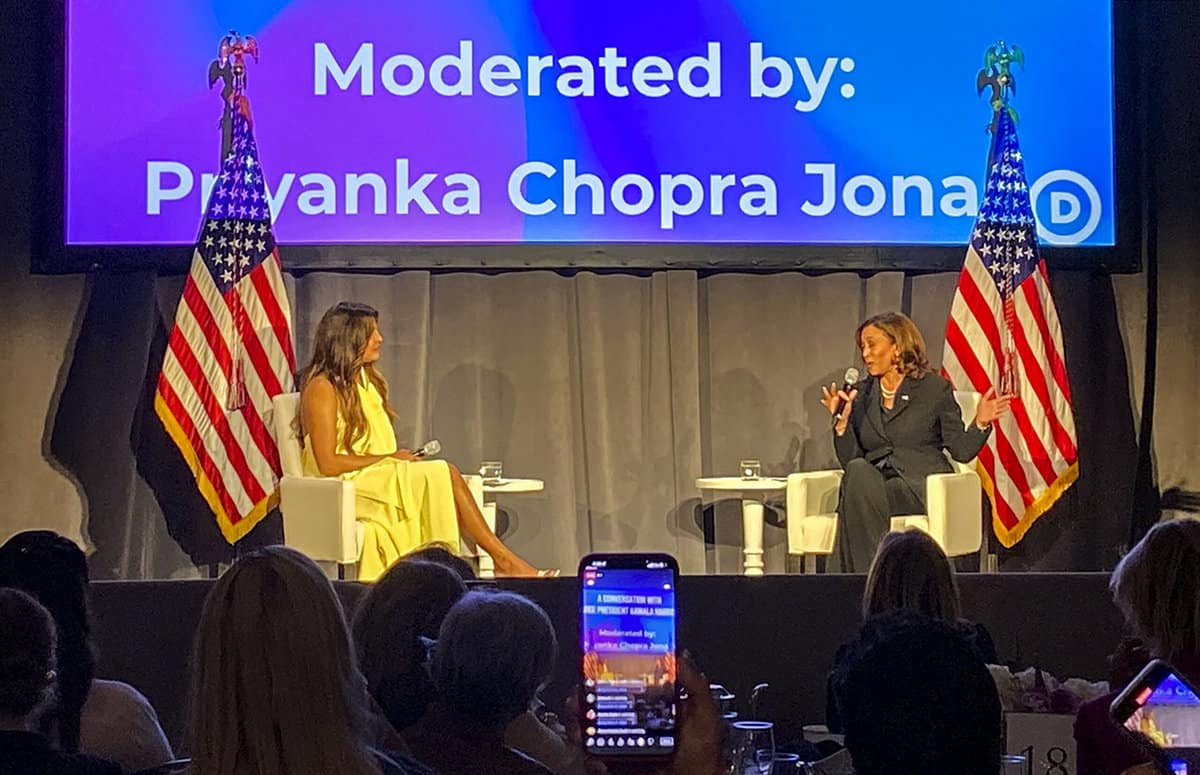 We are both daughters of India, in a way: Priyanka Chopra to Kamala Harris