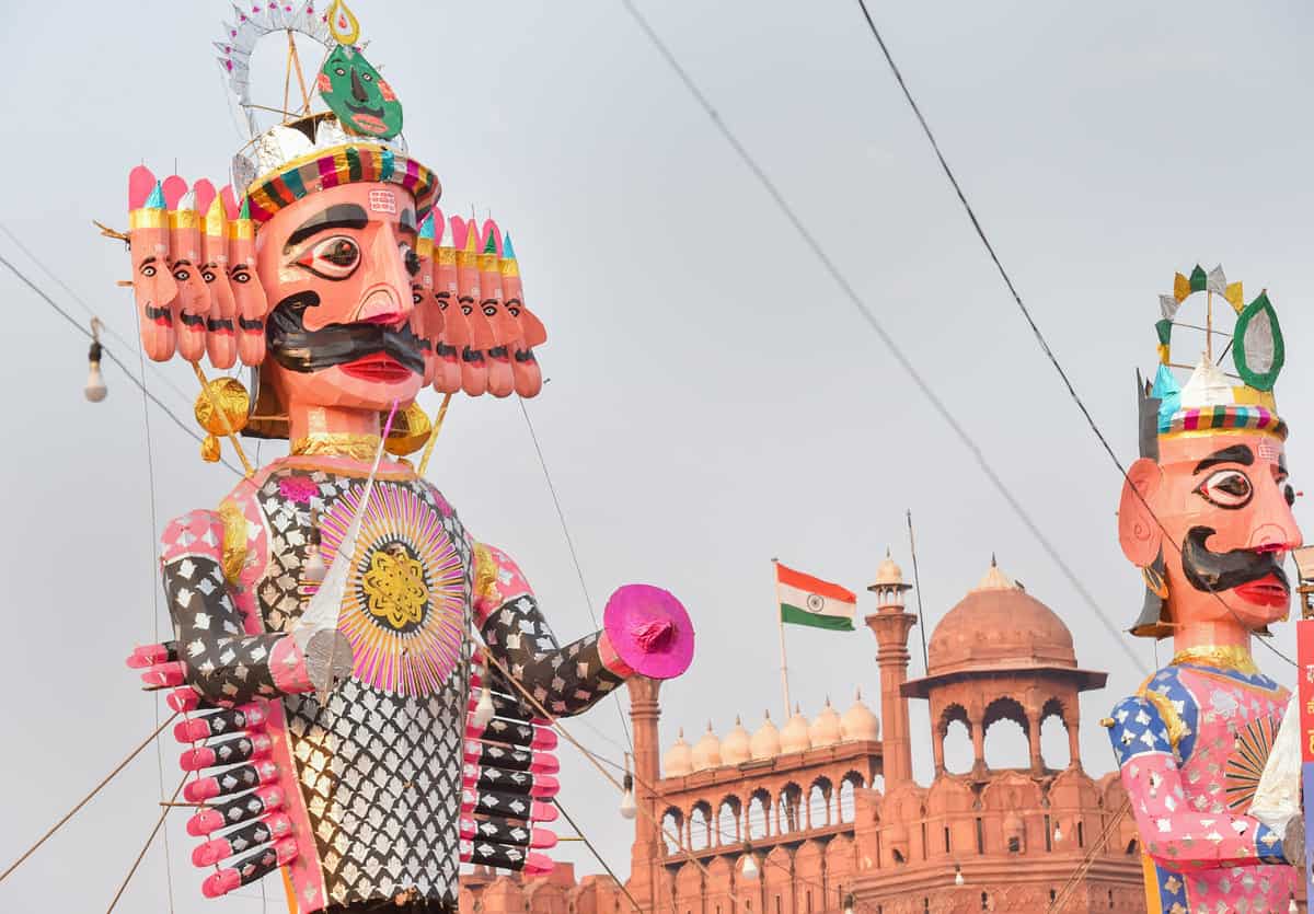 Dussehra festival at Red Fort