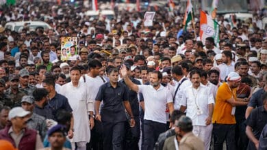 Bharat Jodo Yatra: Rahul Gandhi resumes padayatra from Andhra's Banavasi village