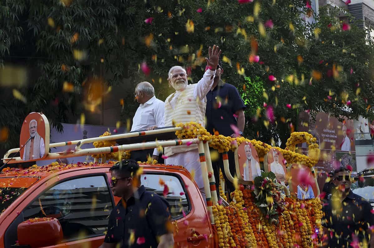 PM Modi in Rajkot