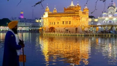 Golden Temple on Diwali