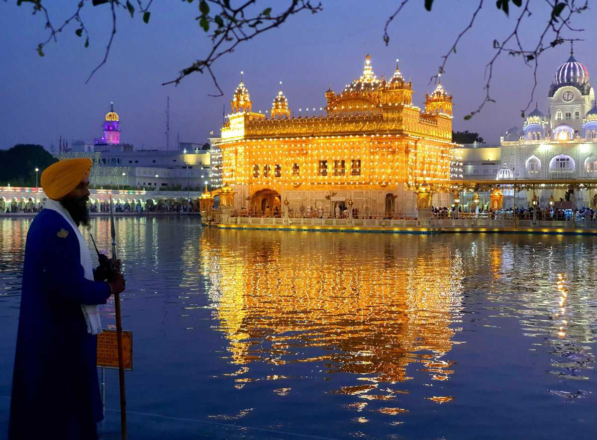 Golden Temple on Diwali