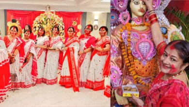 Check out how women celebrated 'Sindoor Khela' in West Bengal