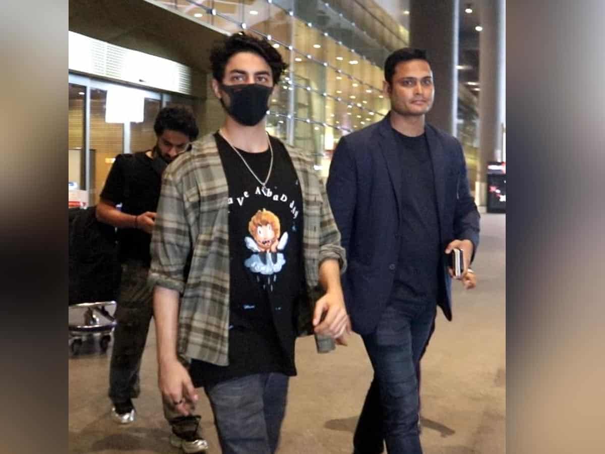 Airport Diaries: Aryan Khan aces uber-cool look